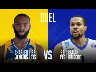Veteran vs Rookie Duel Charles Jenkins against Isaiah Briscoe